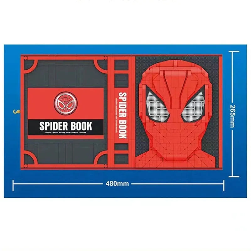 Idea Expert Spider Collector Book Bricks Toys - Building Blocks set compatible Lego - Turbo Moc