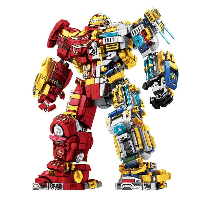 Marvel Super Iron Hero Warrior Robot Bricks Toys - Building Blocks set compatible Lego - Turbo Moc