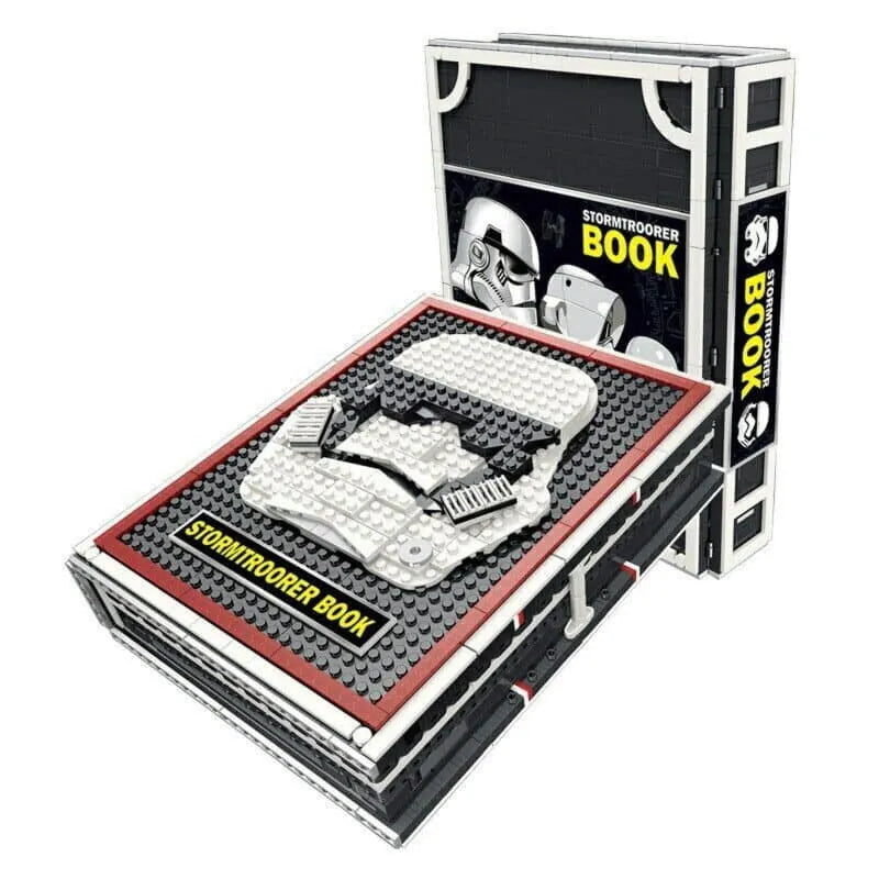 Star Wars Stormtrooper Book Bricks Toy - Building Blocks set compatible Lego - Turbo Moc