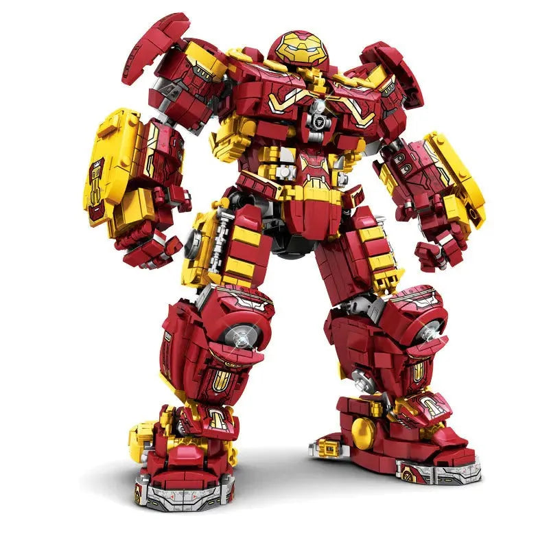 Super Heroes Marvel Iron Hero Warrior Robot Bricks Toy - Building Blocks set compatible Lego - Turbo Moc