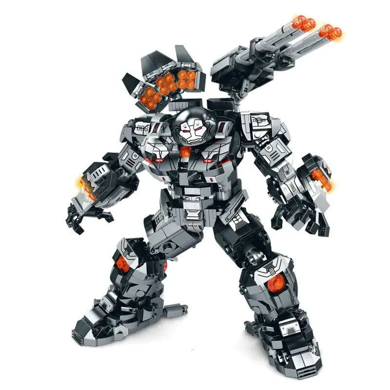 Transforming Super Heroes Steel Mecha Robot Bricks Toy - Building Blocks set compatible Lego - Turbo Moc