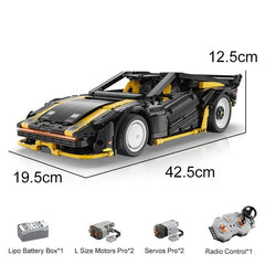Cyberpunk Turbo-V s set, compatible with Lego
