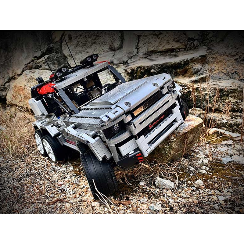 Land Rover Defender 6x6 s set, compatible with Lego
