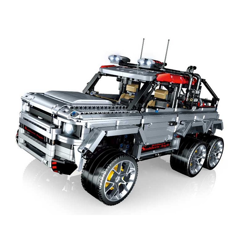 Land Rover Defender 6x6 s set, compatible with Lego