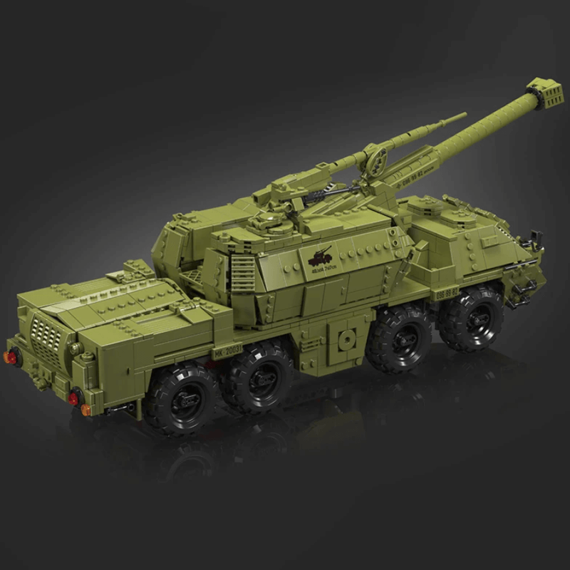 Dana Self-Propelled Artillery Tank 1922pcs - Building Blocks set - Turbo Moc