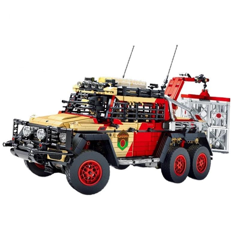 Dinosaur Hunter Truck s set, compatible with Lego