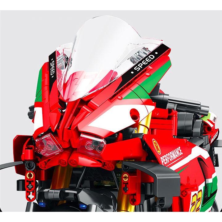 Ducati Panigale V4R s set, compatible with Lego