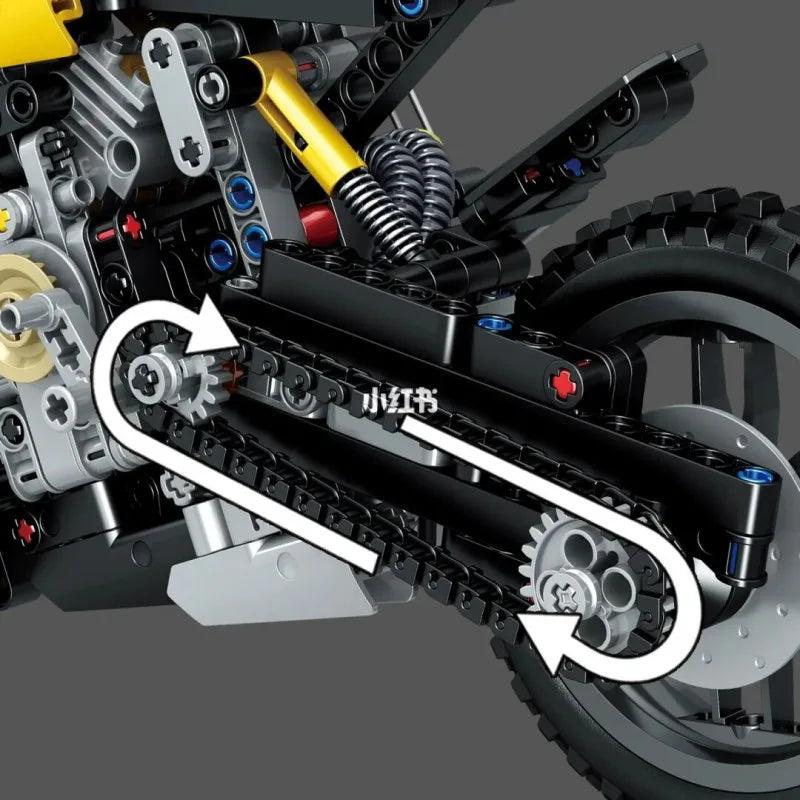 Ducati Streetfighter s set, compatible with Lego