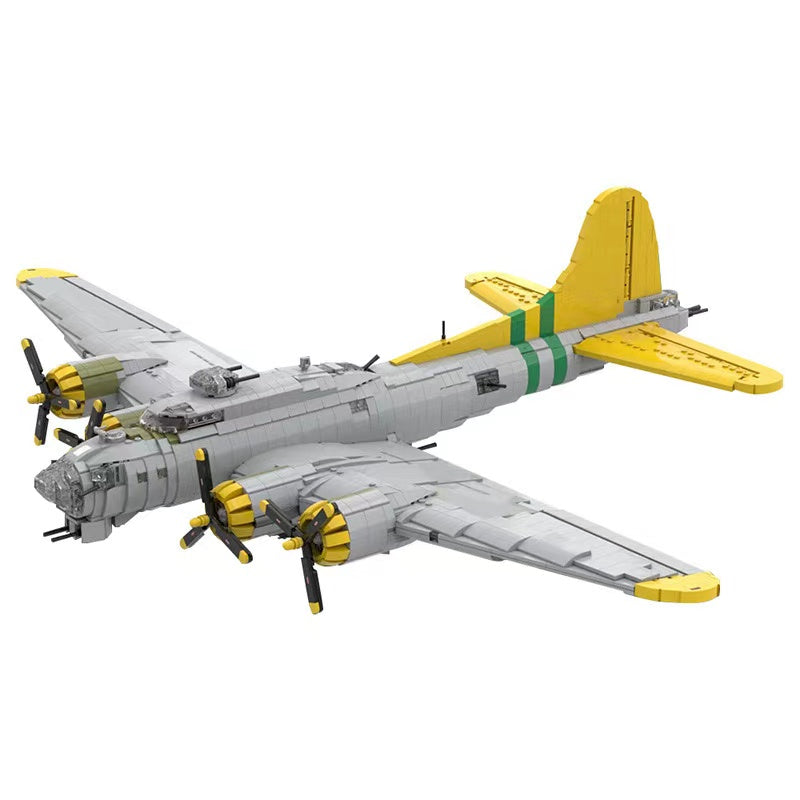 Boeing B-17 Flying Fortress - Premium Building Blocks | Turbo Moc