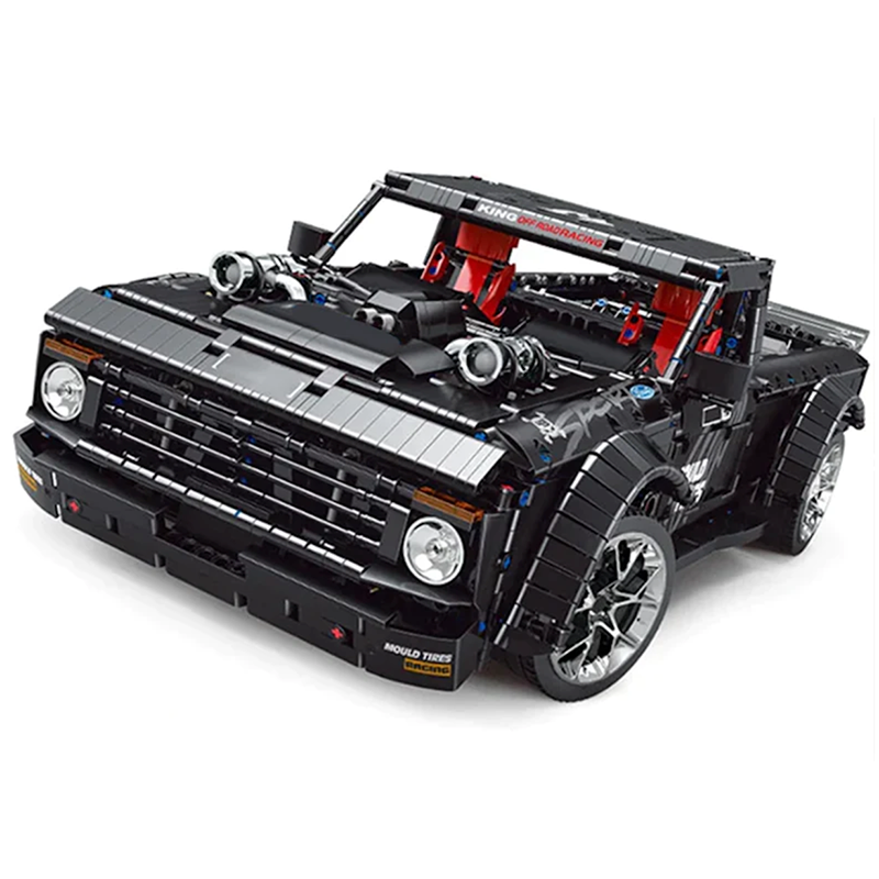 Ken Block Ford F150 Hoonitruck s set, compatible with Lego