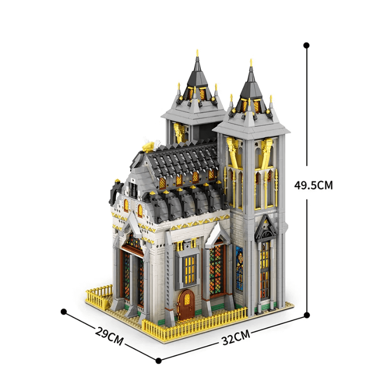 European century church 3467pcs - Building Blocks set - Turbo Moc