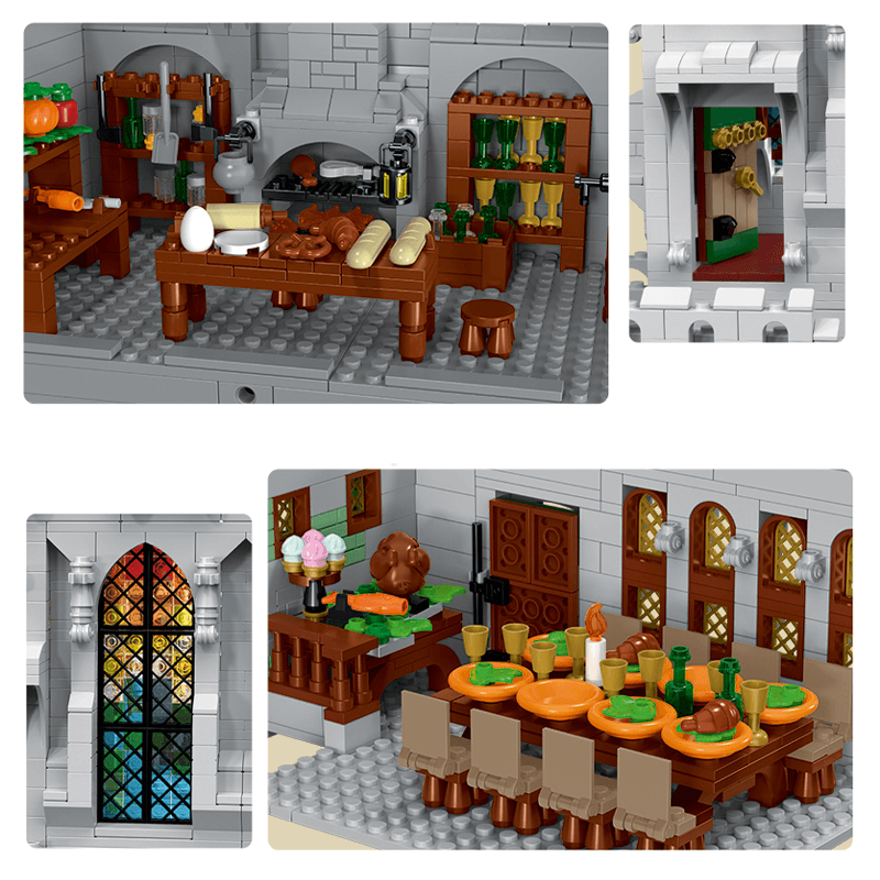 European Medieval Castle 8602pcs - Building Blocks set - Turbo Moc