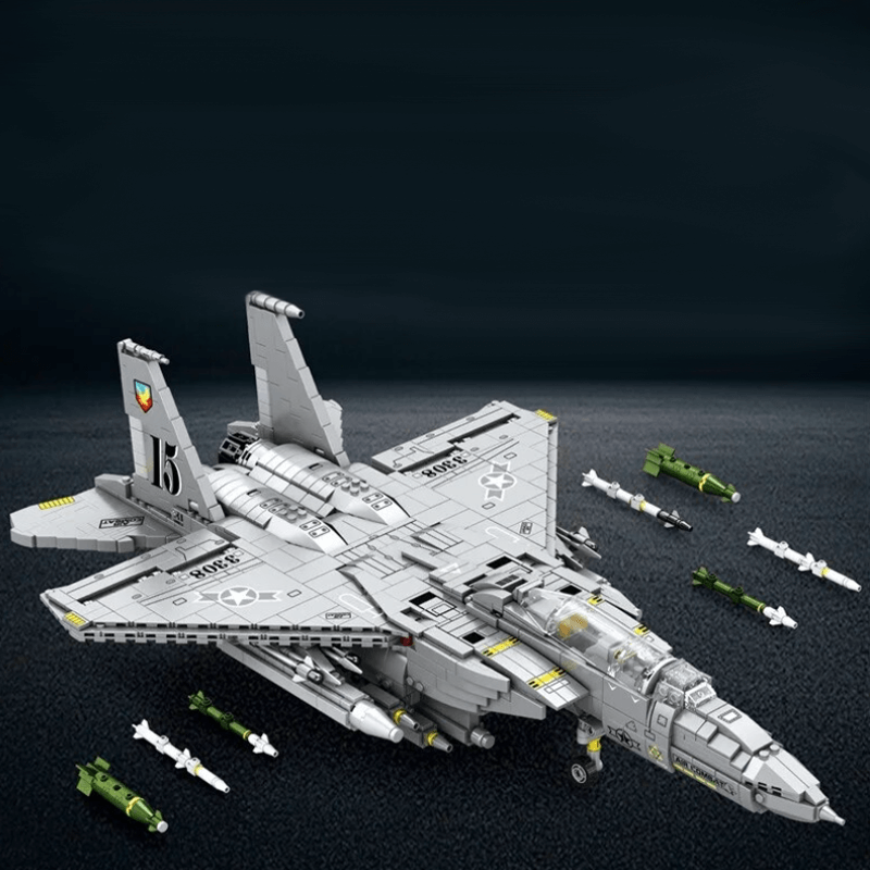 F-15 Strike Eagle 2215pcs - Building Blocks set - Turbo Moc