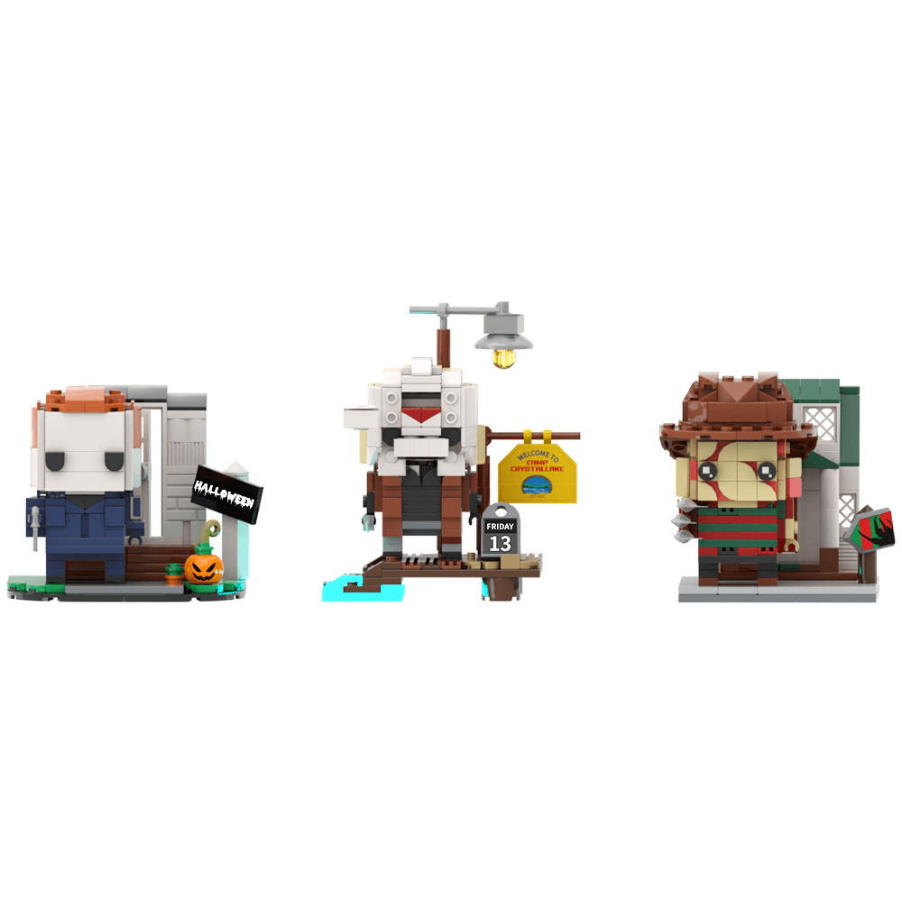 3 Killers Collection Brickheadz MOC 636pcs