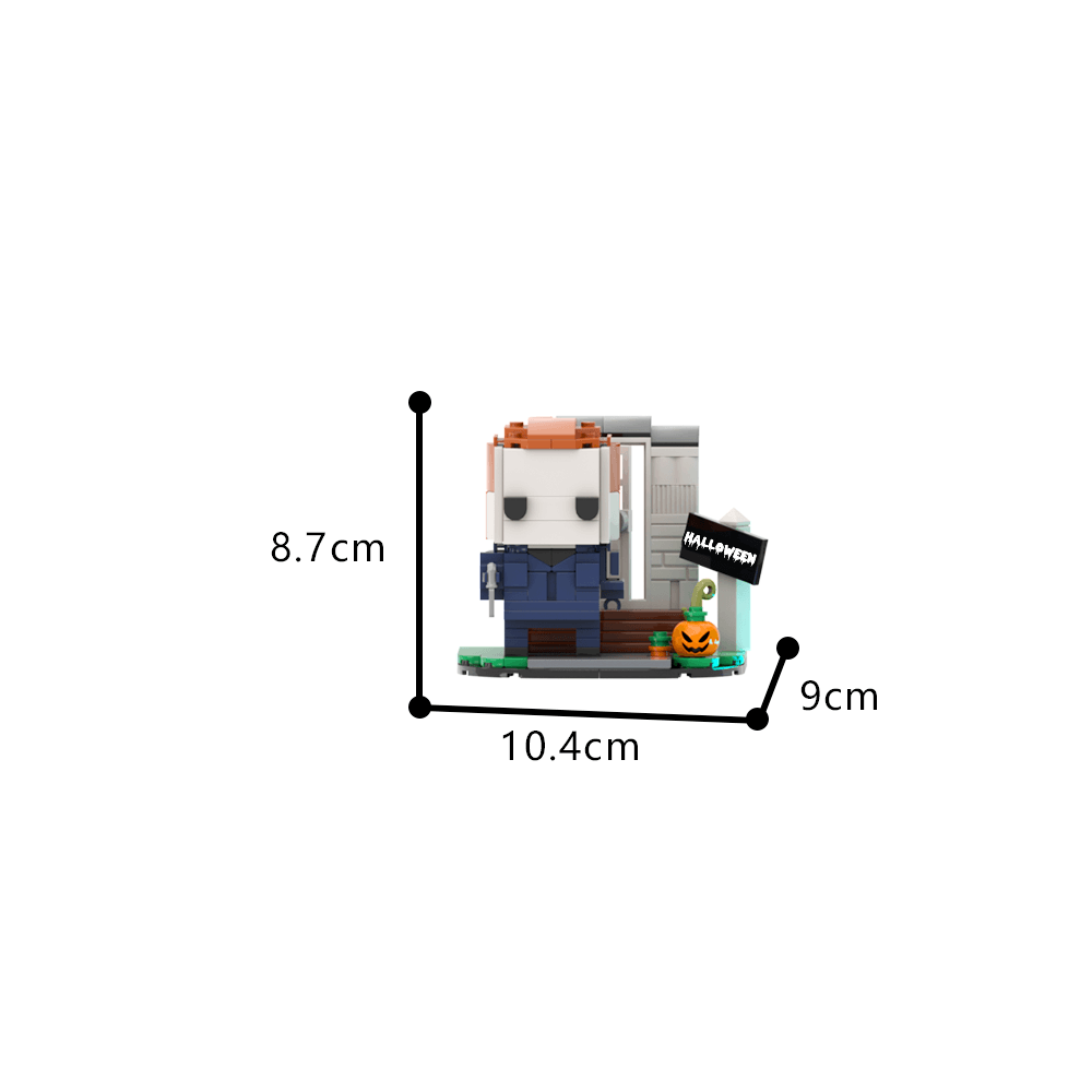 3 Killers Collection Brickheadz MOC 636pcs