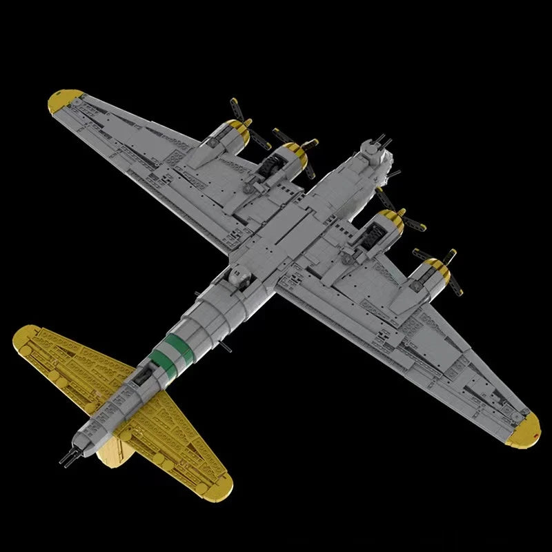 Boeing B-17 Flying Fortress - Premium Building Blocks | Turbo Moc