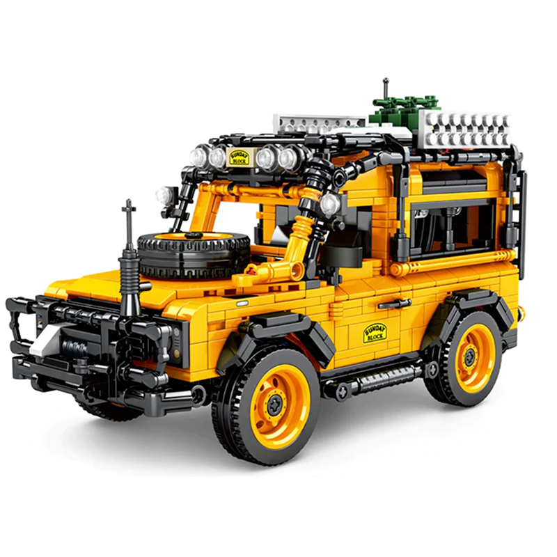 Land Rover Defender V8 s set, compatible with Lego