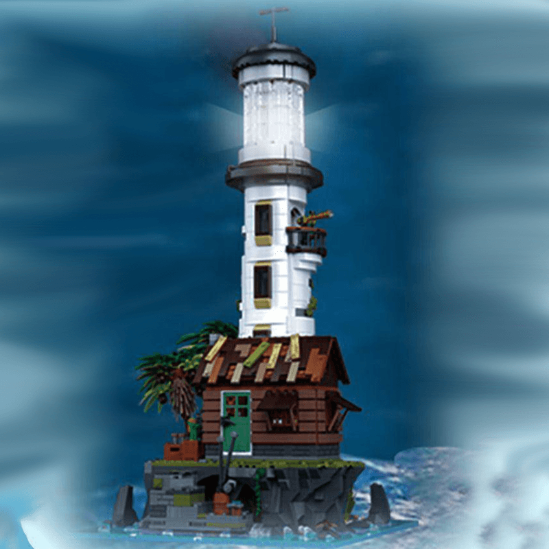 Fishing Village Lighthouse 2339pcs - Building Blocks set - Turbo Moc