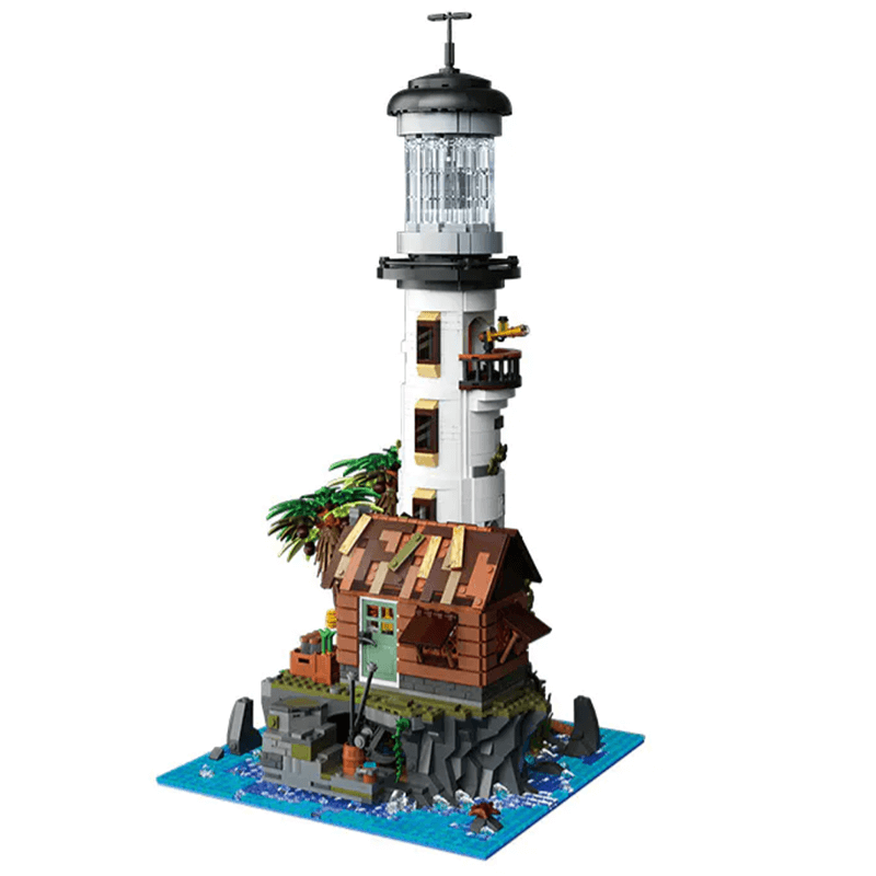 Fishing Village Lighthouse 2339pcs - Building Blocks set - Turbo Moc