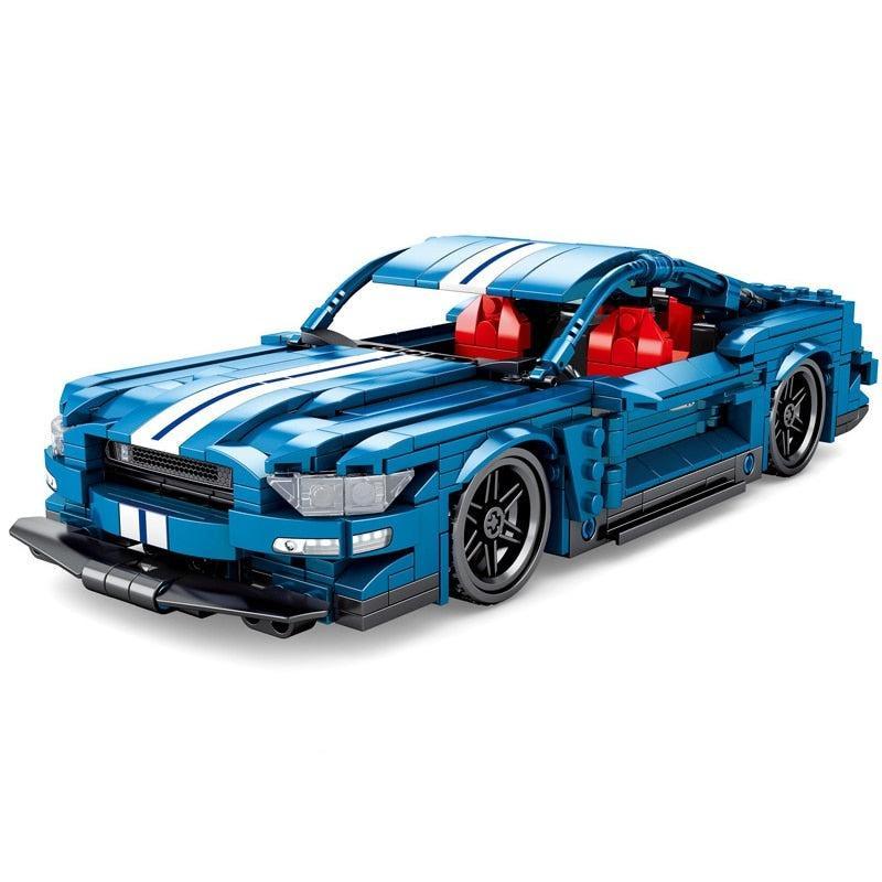 Ford Mustang s set, compatible with Lego