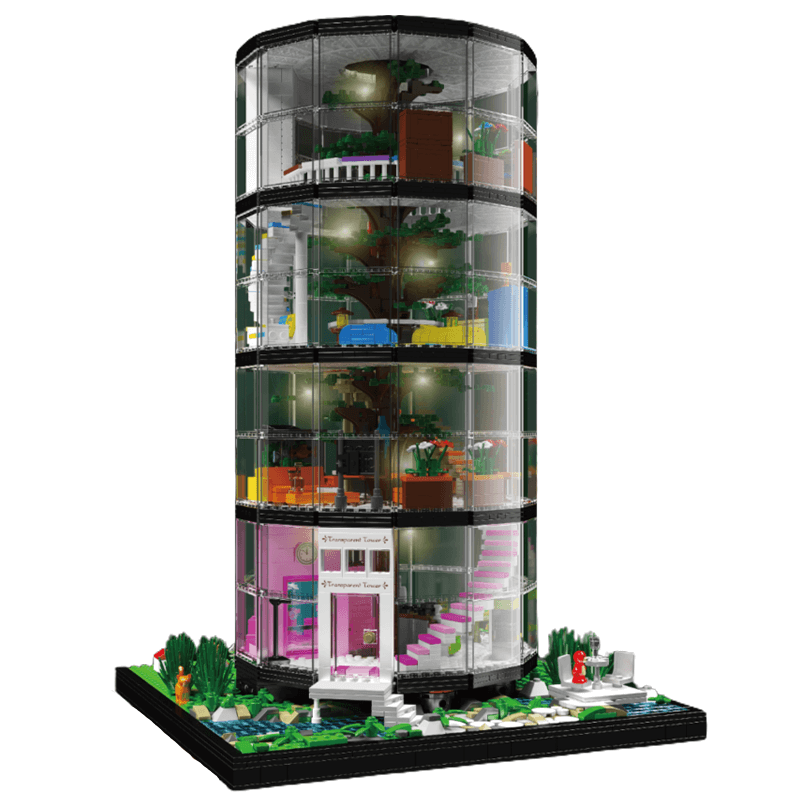 Glass Dome Tree House 3465pcs - Building Blocks set - Turbo Moc