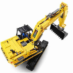 Excavator set, compatible with Lego