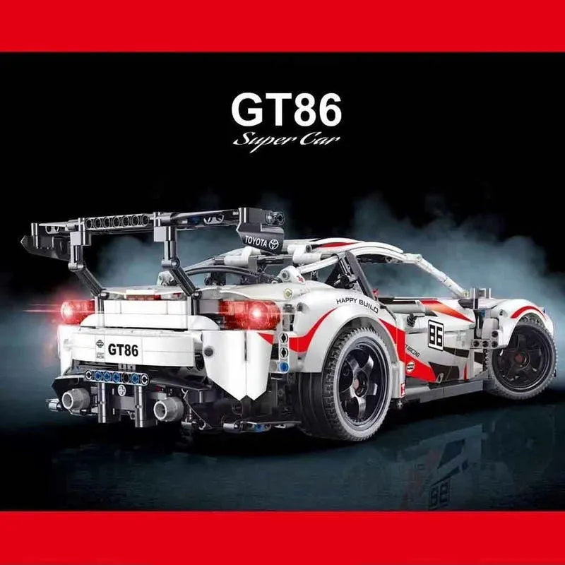 Toyota GT86 JDM - Building Blocks set compatible Lego - Turbo Moc