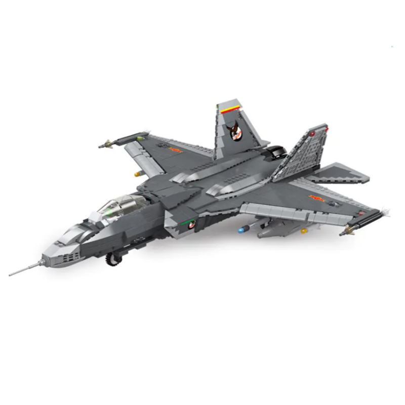 J-31 Stealth Fighter 1690pcs - Building Blocks set - Turbo Moc