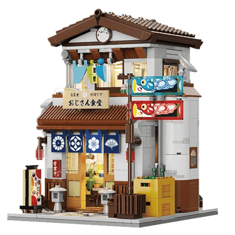 Japanese Canteen 860pcs - Building Blocks set - Turbo Moc