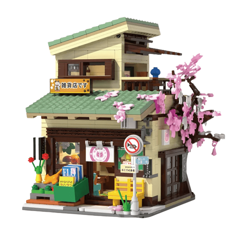 Japanese Grocery Store 920pcs - Building Blocks set - Turbo Moc