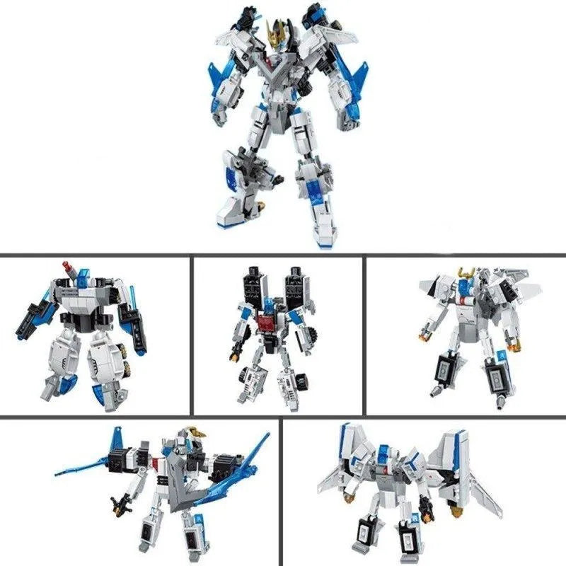 Deformation Wind Blade Mech Robot Bricks Toys - Building Blocks set compatible Lego - Turbo Moc