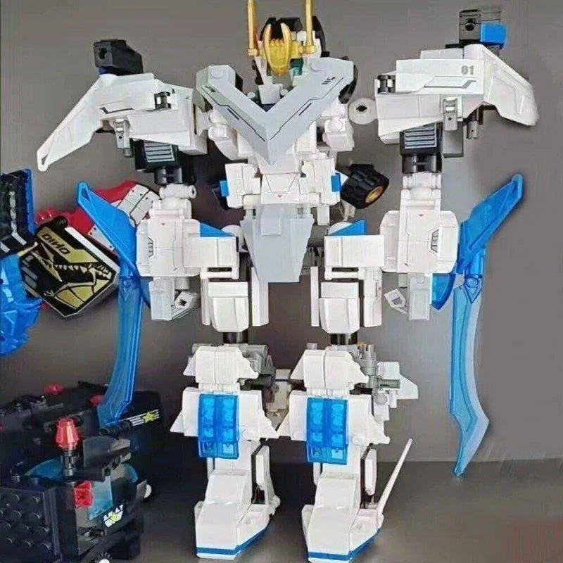 Deformation Wind Blade Mech Robot Bricks Toys - Building Blocks set compatible Lego - Turbo Moc