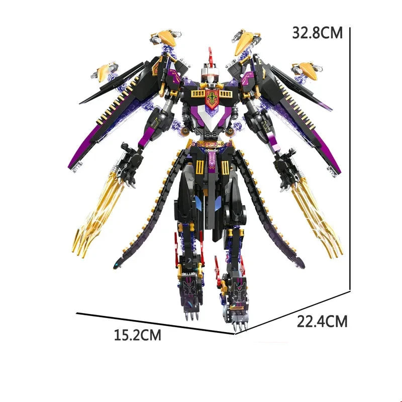 Endless Dawn Calamity Knight Mecha Rider Bricks Toys - Building Blocks set compatible Lego - Turbo Moc