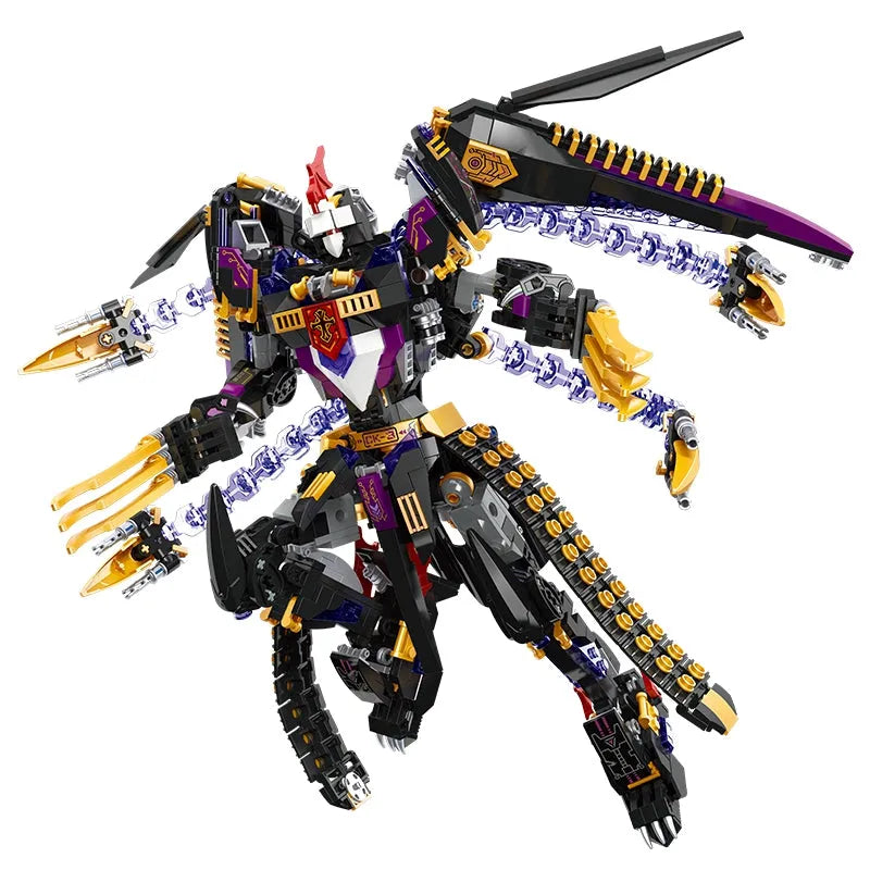 Endless Dawn Calamity Knight Mecha Rider Bricks Toys - Building Blocks set compatible Lego - Turbo Moc