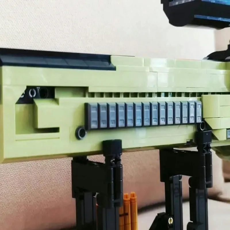 Super AWP Sniper Rifle Gun - Building Blocks set compatible Lego - Turbo Moc