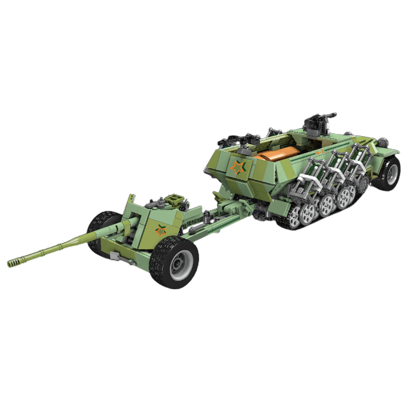 KFZ 251 Half Track 1297pcs - Building Blocks set - Turbo Moc