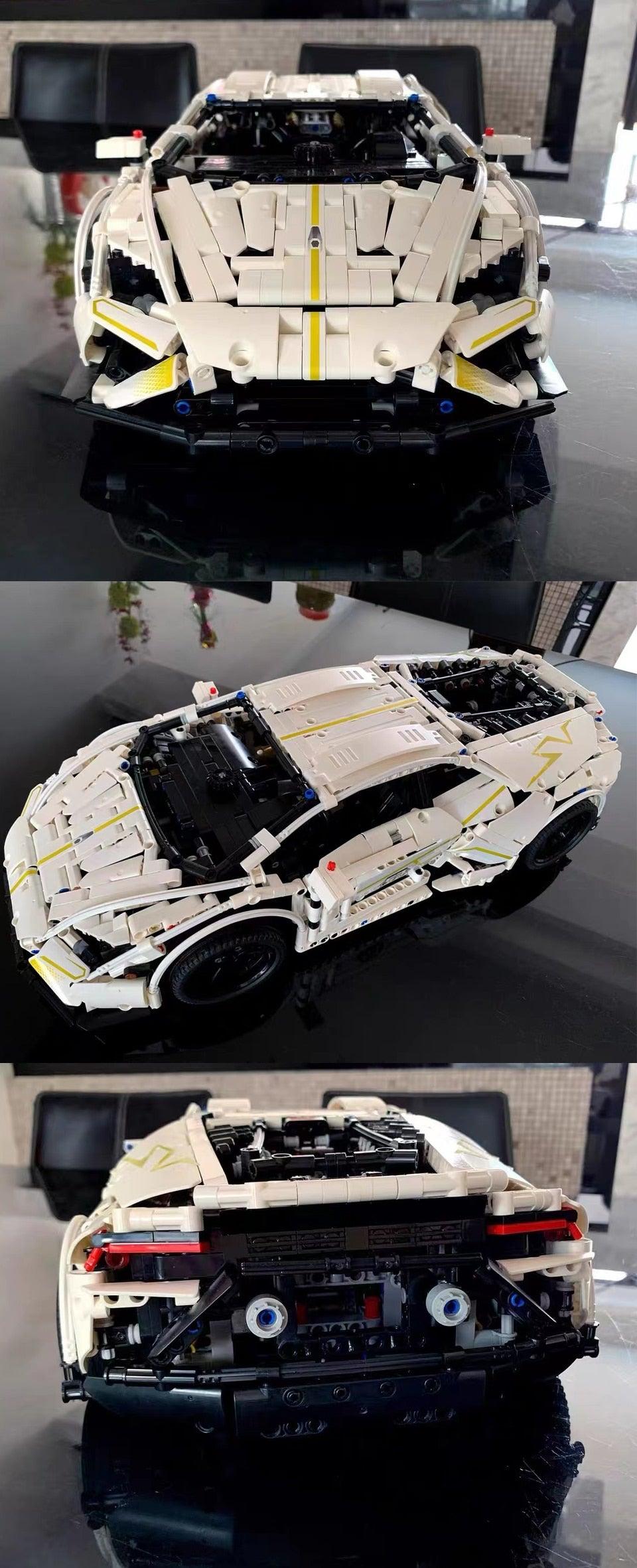 Lamborghini Huracan Evo s set, compatible with Lego