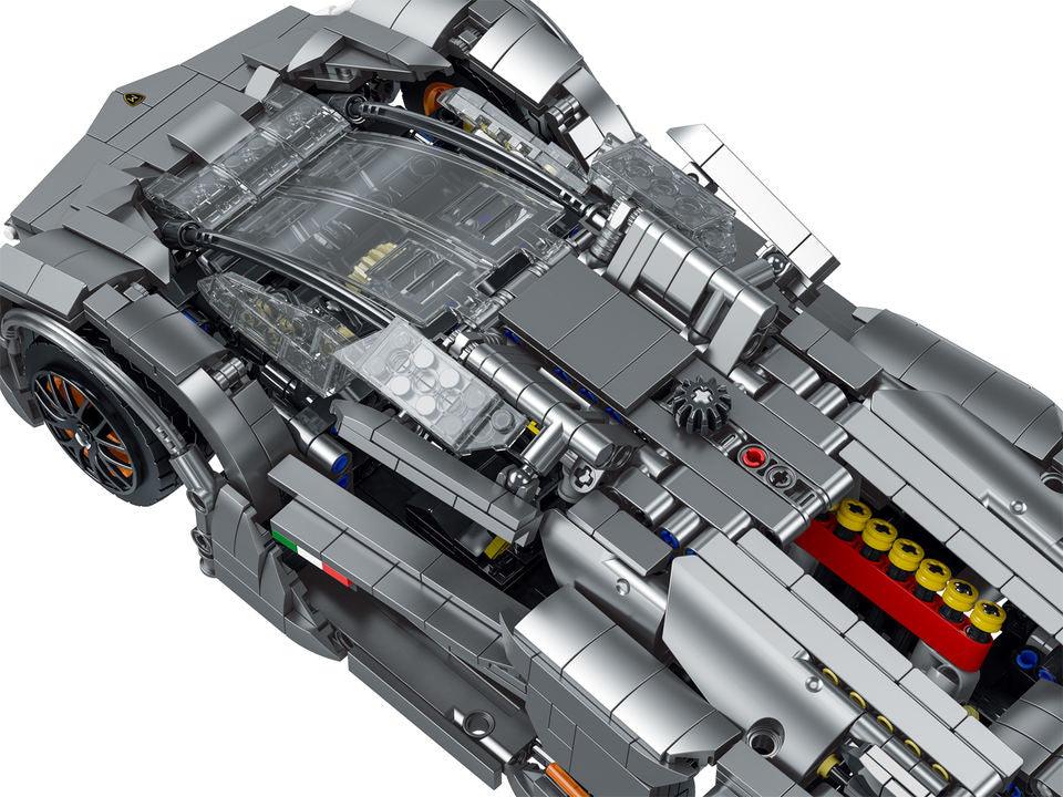 Lamborghini Terzo Millennium Model s set, compatible with Lego