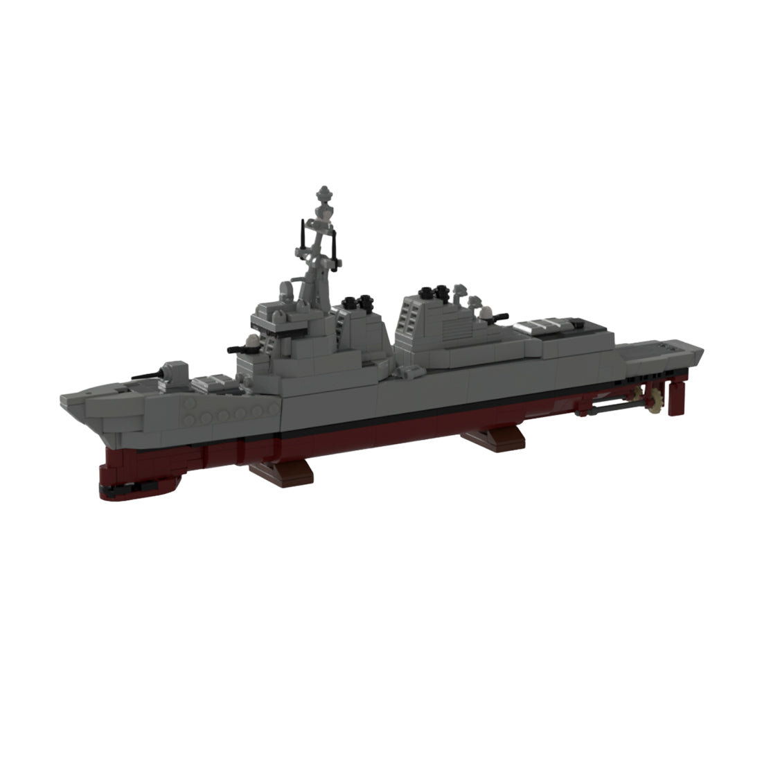 Image of Scale Uss Oscar Austin Ddg-79 Military 523Pcs - 1-485-scale-uss-oscar-austin-ddg-79-military