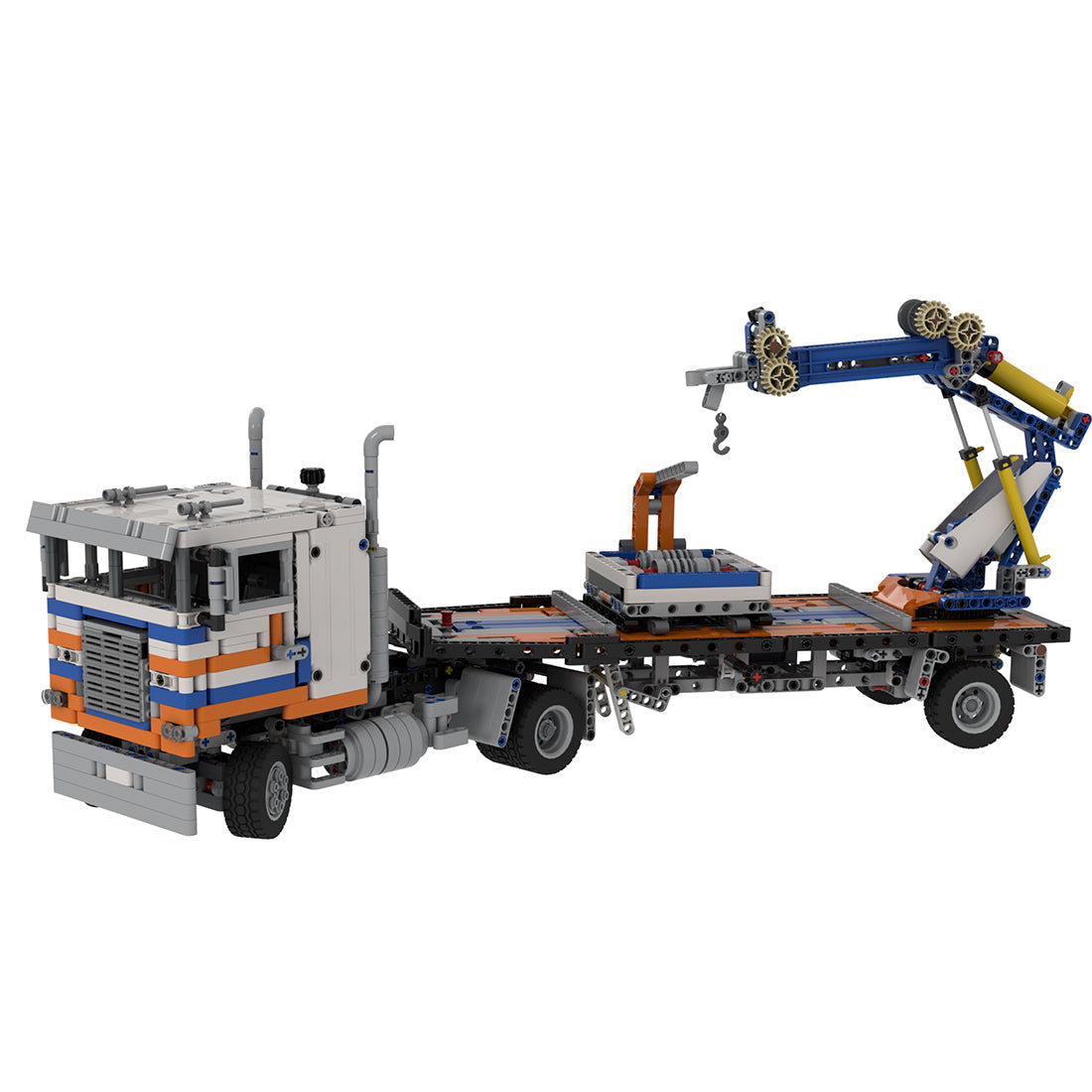 Image of Technology Freightliner Truck 1671Pcs - moc-122909-technology-freightliner