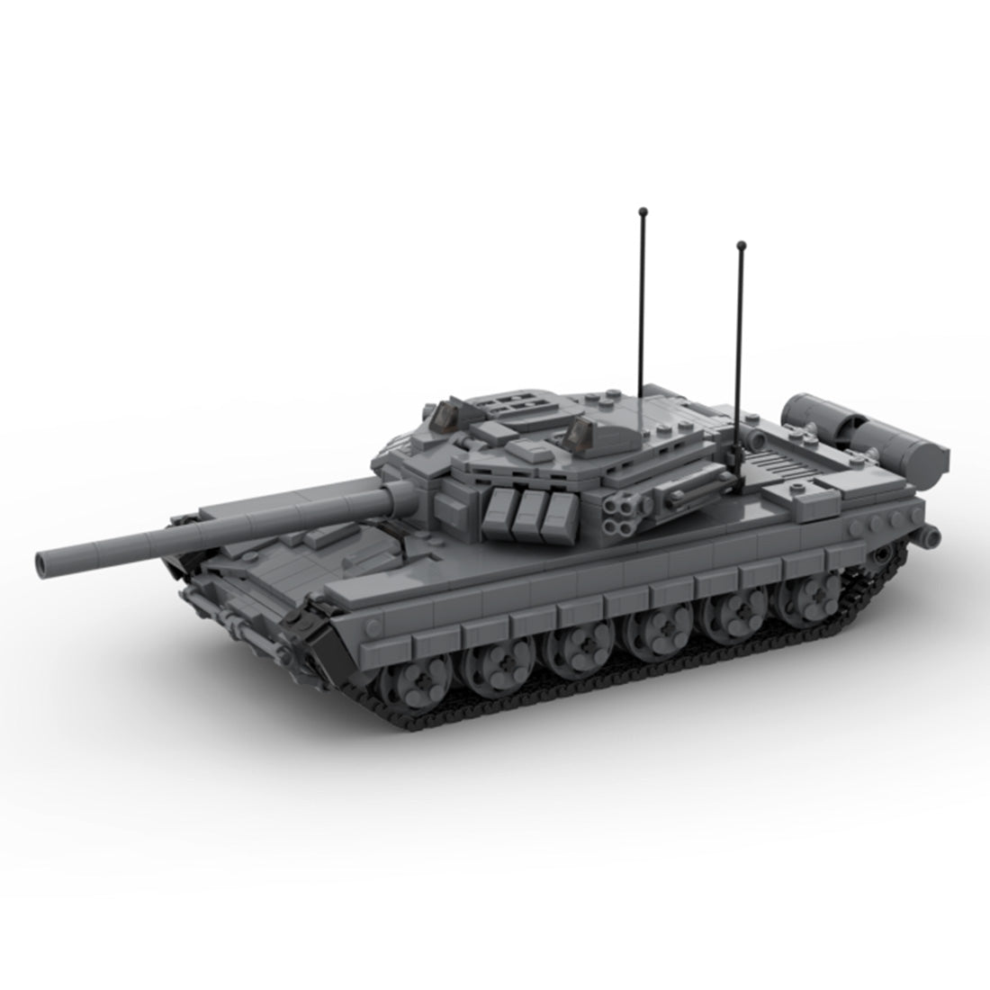 Image of T-90 Main Battle Tank 966Pcs - moc-125128-1-35-t-90-main-battle-tank-model