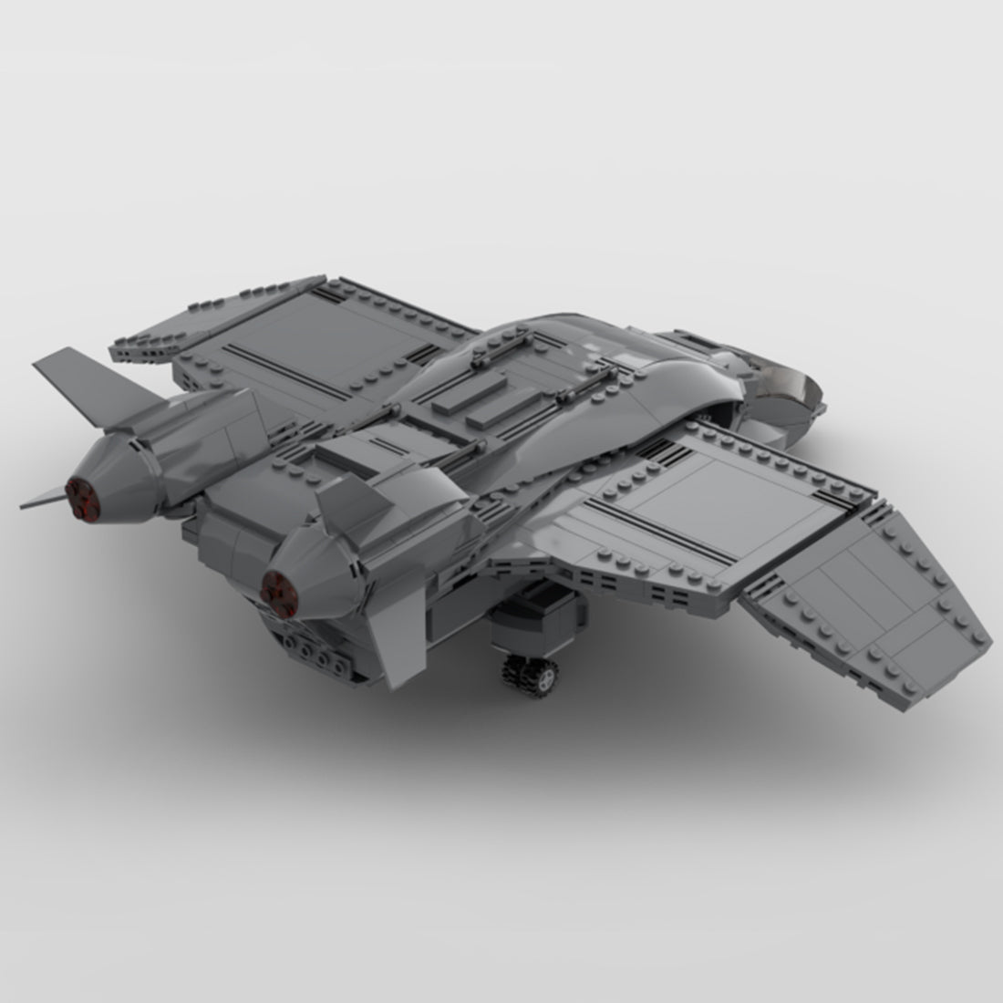 Image of product moc-89761-quinjet-sci-fi-movie-style-building-block