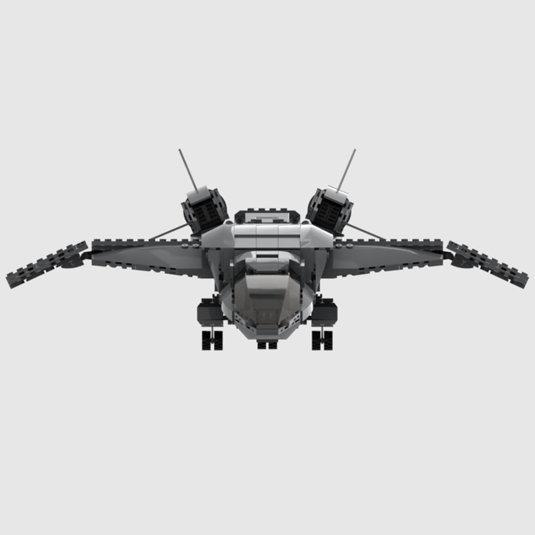 Image of product moc-89761-quinjet-sci-fi-movie-style-building-block