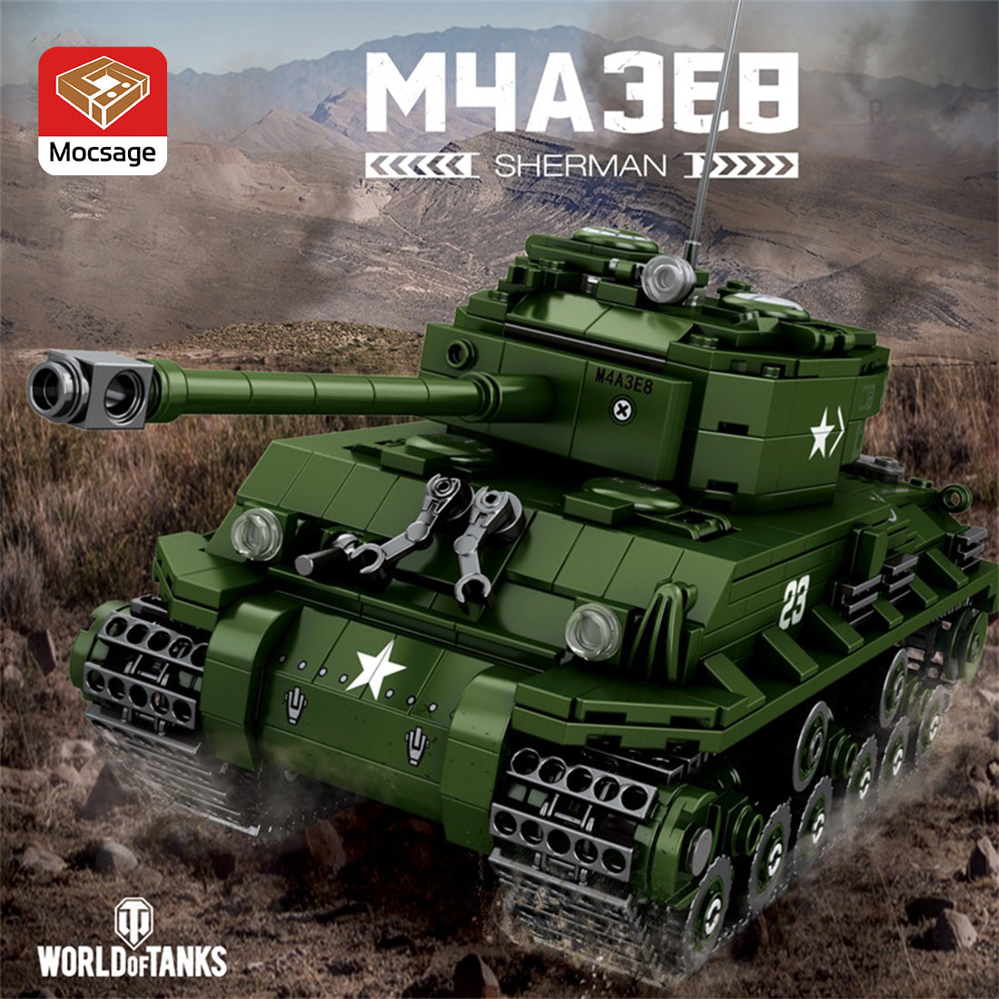 Image of product mocsage-1-30-m4a3e8-tank