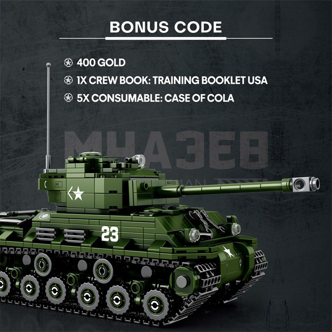 Image of product mocsage-1-30-m4a3e8-tank