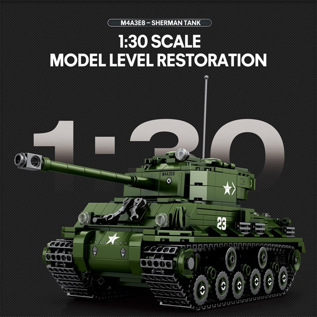 Image of product mocsage-1-30-m4a3e8-tank