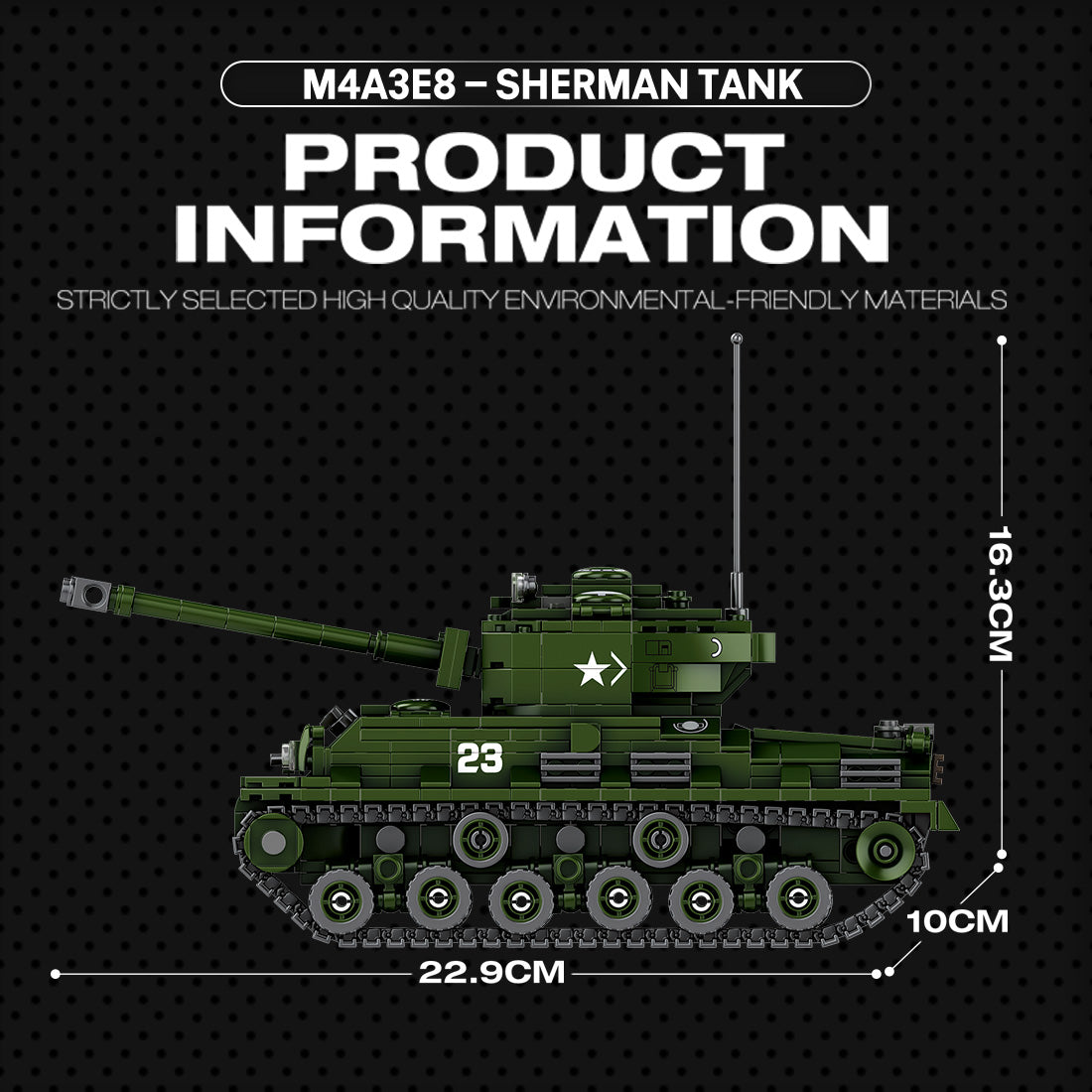 Image of product mocsage-1-30-m4a3e8-tank