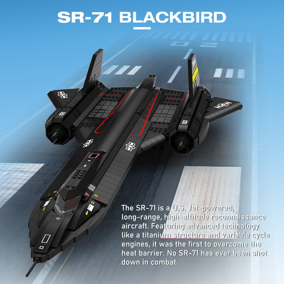 Image of product mocsage-sr71-blackbird-tactical-aircraft