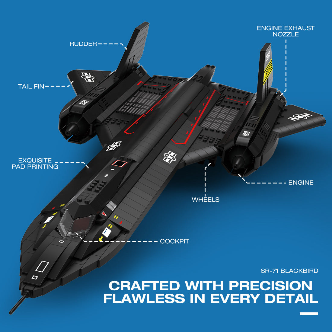 Image of product mocsage-sr71-blackbird-tactical-aircraft