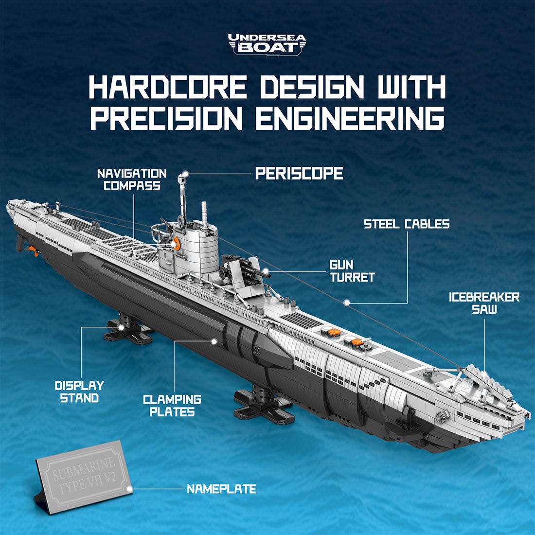 Image of product mocsage-u-boat-assembly